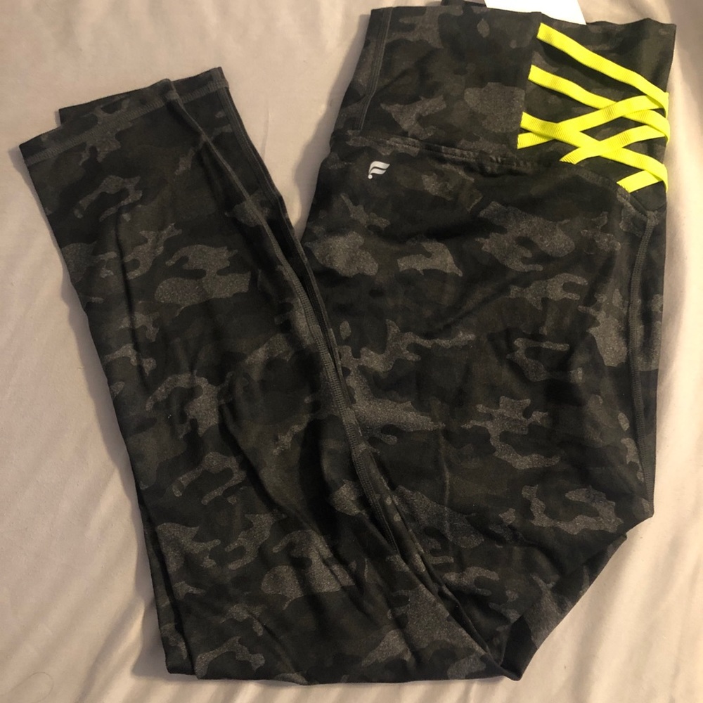 Fabletics leggings, Kessler high waisted strappy
